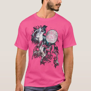Bozeman Mt Montana Restaurant Wolf mexikanische Kü T-Shirt