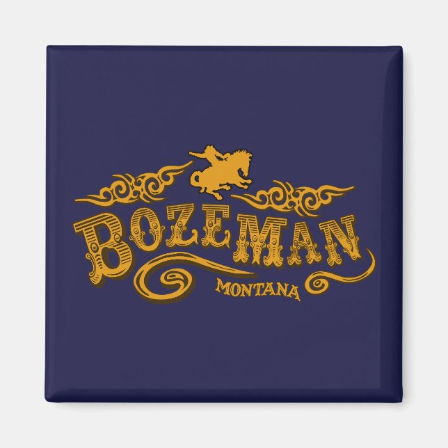 Bozeman Saloon Magnet (Vorne)