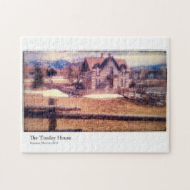 Bozeman Tinsley Foto-Puzzlespiel Haus-10x14