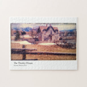 Bozeman Tinsley Foto-Puzzlespiel Haus-10x14