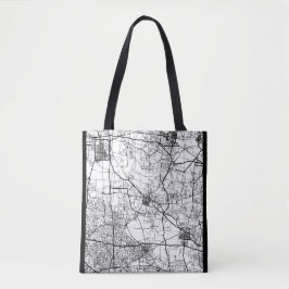 Bozhou China City Map Tasche