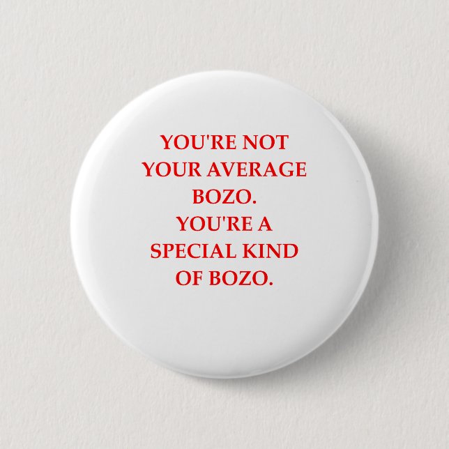 BOZO BUTTON (Vorderseite)