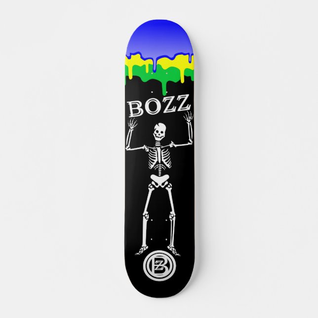 BOZZ Skeleton BRAZIL Skateboard (Vorne)
