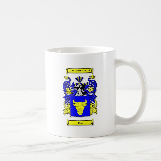 Bozzi Wappen Kaffeetasse (Rechts)