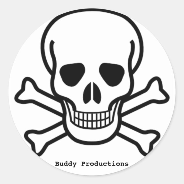 BP 7 Weißer Aufkleber (Vorderseite)