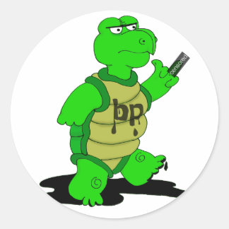 #%$! bp Aufkleber