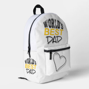 BP: Der beste Vater-Vatertag der Welt Bedruckter Rucksack