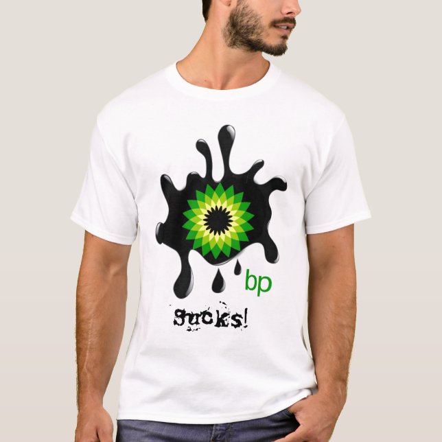 BP "ist zum Kotzen!" T - Shirt (Vorderseite)