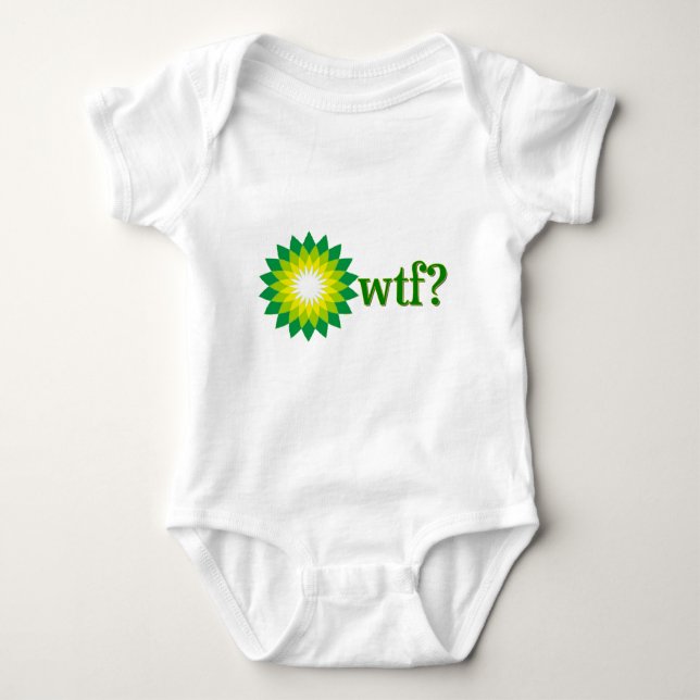 BP-ÖLPEST WTF BABY STRAMPLER (Vorderseite)