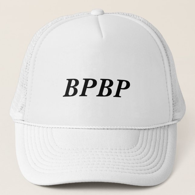 BPBP Trucker Hat, Trucker Hat Truckerkappe (Vorderseite)