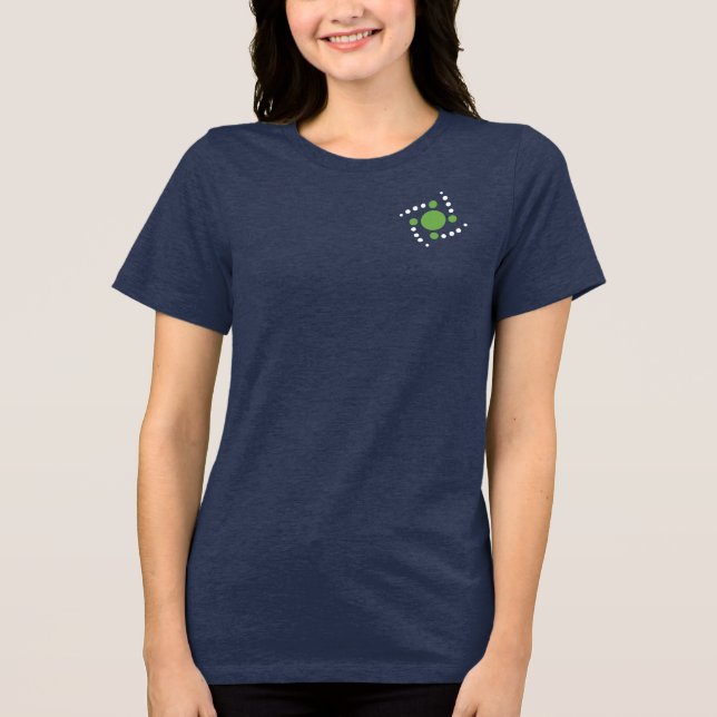 BPG T - Shirt für Frauen - dunkle Farben (Vorderseite)