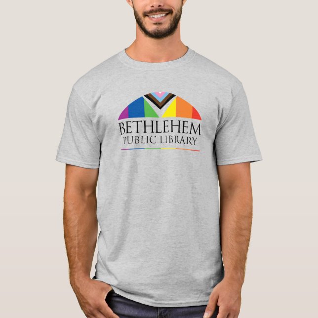BPL-Pride-Shirt beige T-Shirt (Vorderseite)