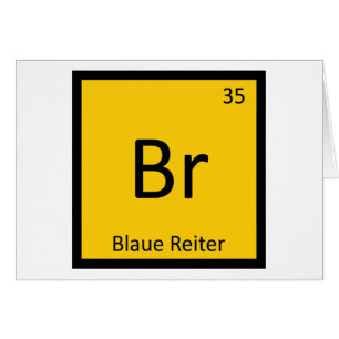 Br - Blaue Reiter Chimie Tableau Périodique