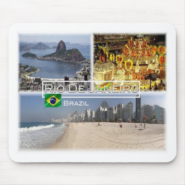 BR Brasilien - Rio de Janeiro - Sugar Loaf - Mousepad (Vorne)