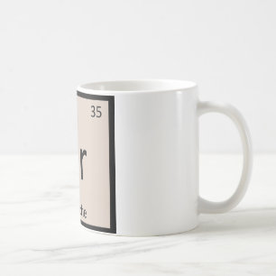 Br - Brioche Pstry Chemistry Periodic Table Kaffeetasse