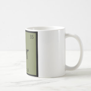 Br - Brokkoli-Gemüse-Chemie Periodensystem Kaffeetasse