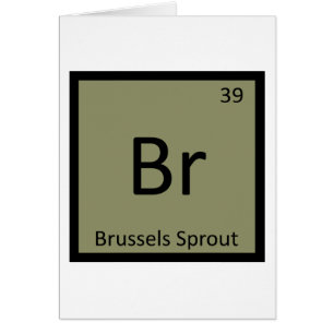 Br - Chimie Végétale Chou de Bruxelles Symbole