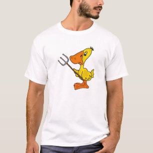 BR Ente mit einem Heugabel-T - Shirt
