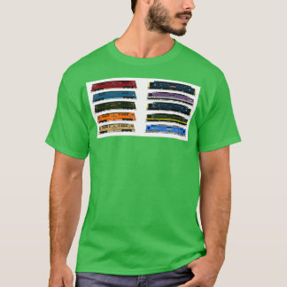 BR WESTERN Amp DELTIC LOCOMOTIVES T-Shirt