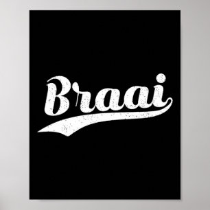 Braai Clic African Grillen Family Poster