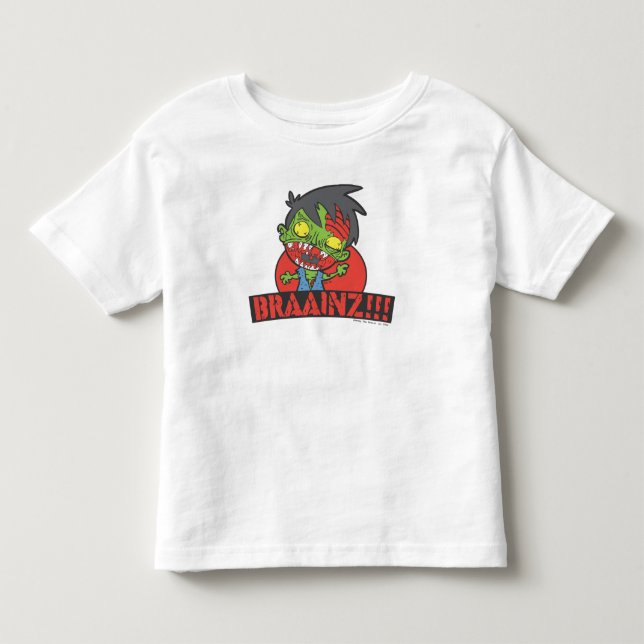BRAAINZ!!! (Kleinkind-Größe) Kleinkind T-shirt (Vorderseite)