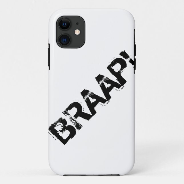 BRAAP! iPhone 5 Fall mit customizeable Farben Case-Mate iPhone Hülle (Rückseite)