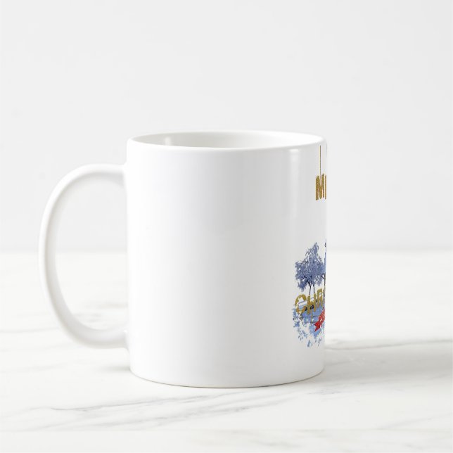 Braap wie ein Girl Motor Snowmobil Snowmobil Kaffeetasse (Links)