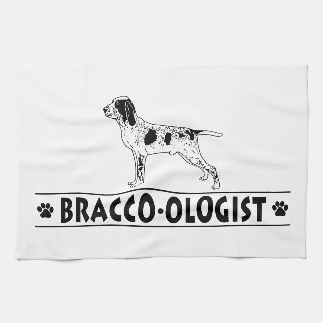 Bracco Italiano Handtuch (Horizontal)