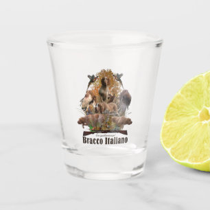 Bracco Italiano Schnapsglas