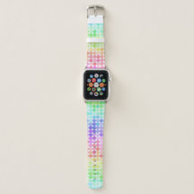 Pastel Rainbow Motif esthétique Polka Dot