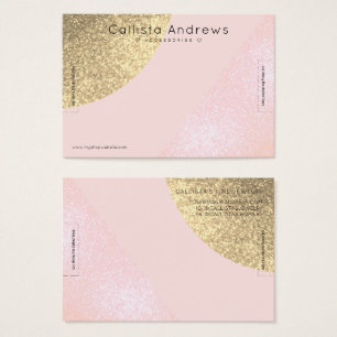 Bracelet en or rose pâle Parties scintillant Geo H