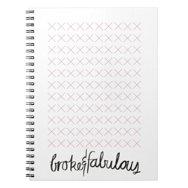 Brach u. fabelhaftes x-Musternotizbuch Notizblock (Vorderseite)