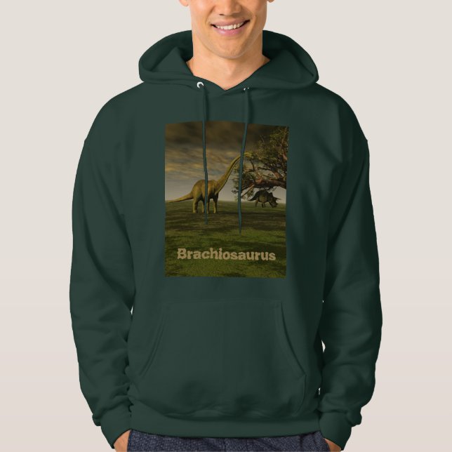 Brachiosaurus Custom Hoodie (Vorderseite)