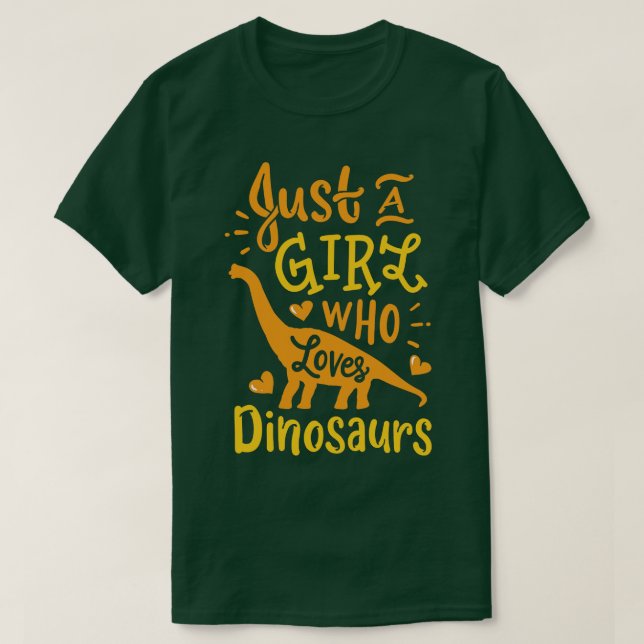 Brachiosaurus Dinosaur Lover 1 T-Shirt (Design vorne)