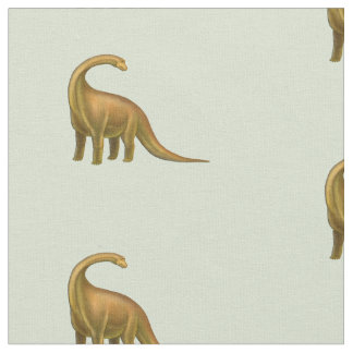 Brachiosaurus-Dinosaurier gekämmtes Baumwollgewebe Stoff