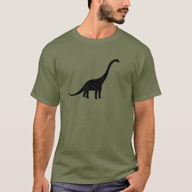 Brachiosaurus-Dinosaurier T-Shirt (Vorderseite)