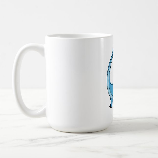 Brachiosaurus Long Neck Dinosaurier Kaffeetasse (Links)
