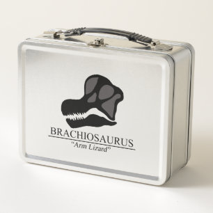 Brachiosaurus Skull Metall Brotdose