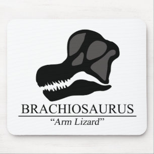 Brachiosaurus Skull Mousepad