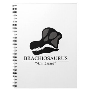 Brachiosaurus Skull Notizblock