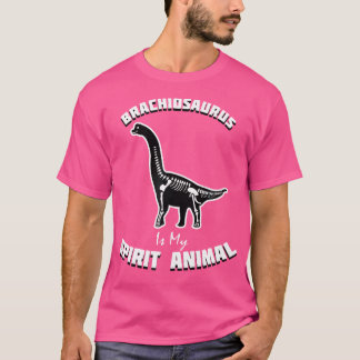 Brachiosaurus Spirit Animal Dinosaurier T-Shirt