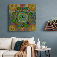 Brachyuras symbolische Kunst der Mandala