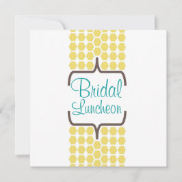 Bracket Band in der Gelben Bridal Einladung