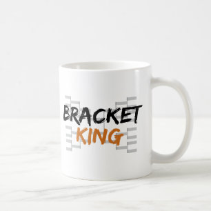 Bracket King College Basketball Kaffeetasse