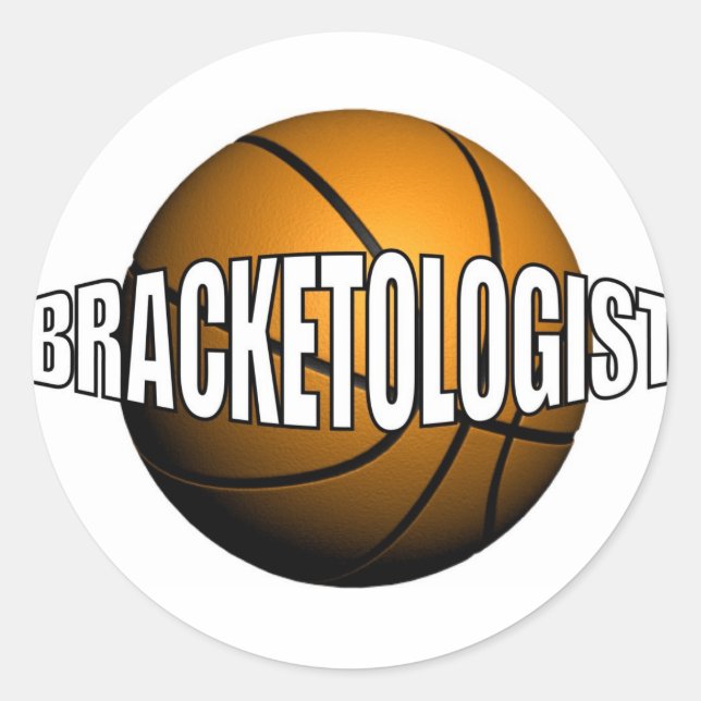 BRACKETOLOGISCH RUNDER AUFKLEBER (Vorderseite)