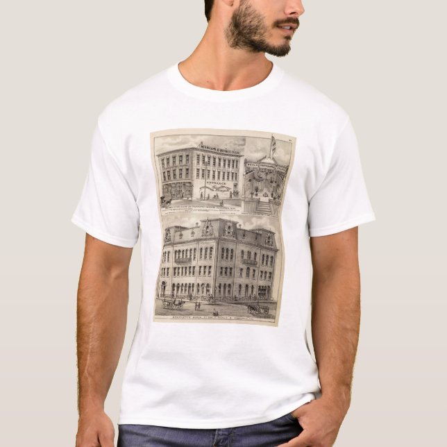 Bracketts Block, Minnesota T-Shirt (Vorderseite)
