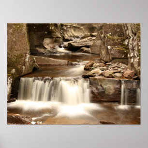 Bracklinn Falls, Perthshire, Schottland Poster