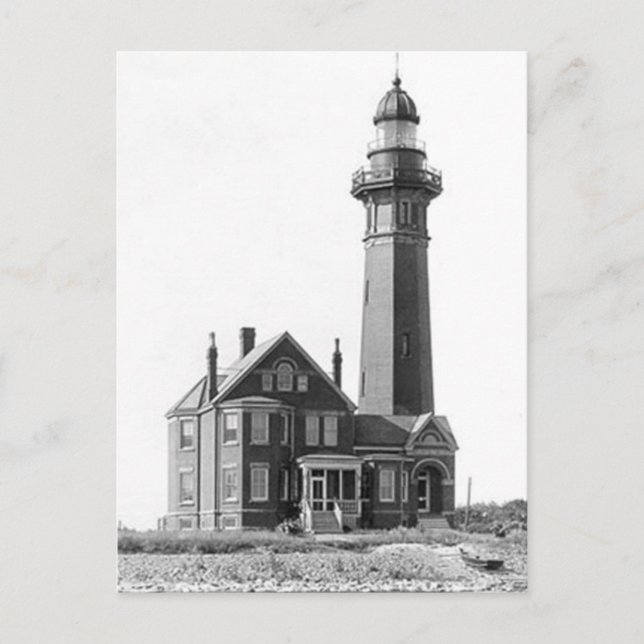Braddock Point Lighthouse Postkarte (Vorderseite)