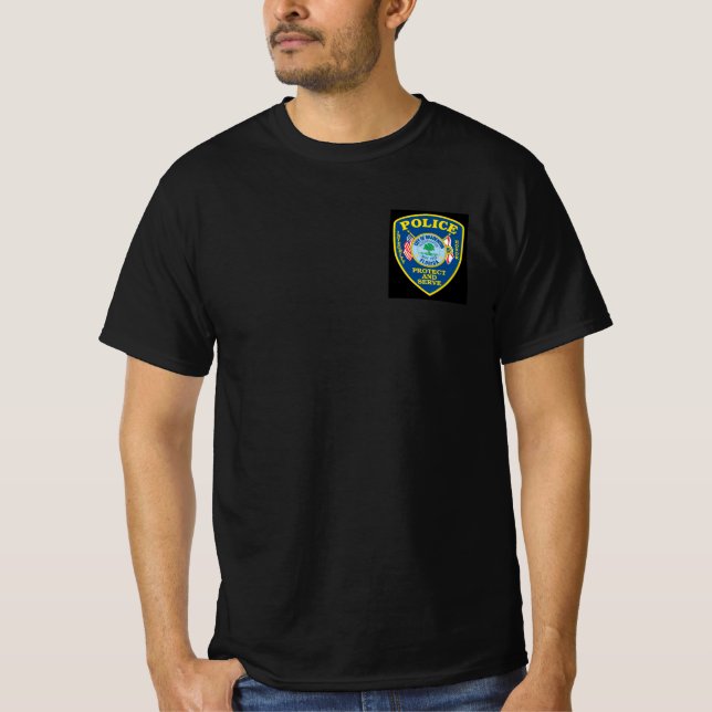 Bradenton Florida Polizeiabteilung T - Shirt (Vorderseite)