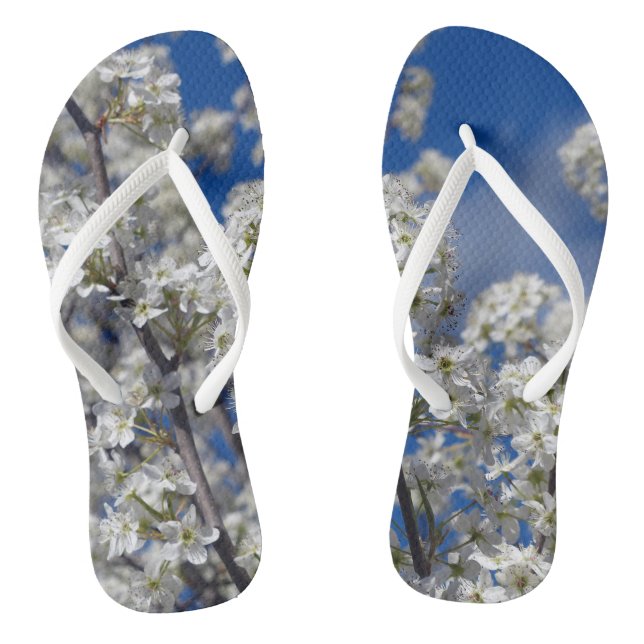Bradford Pear Blooms Flip Flops (Fußbett)